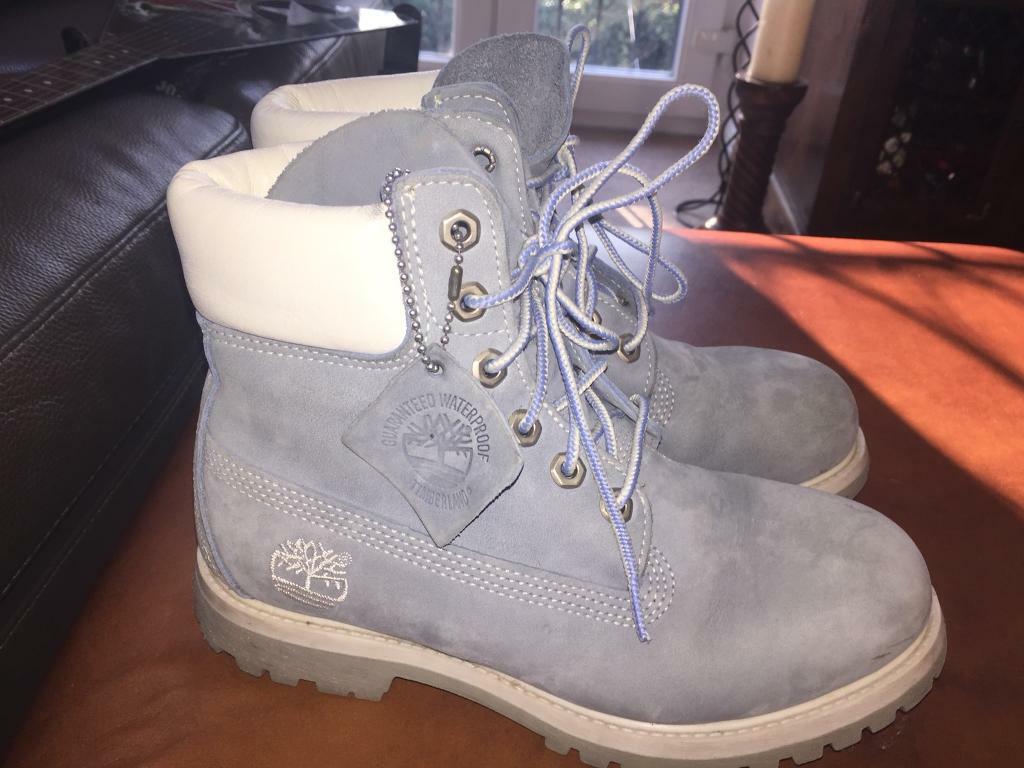 baby blue timberland boots